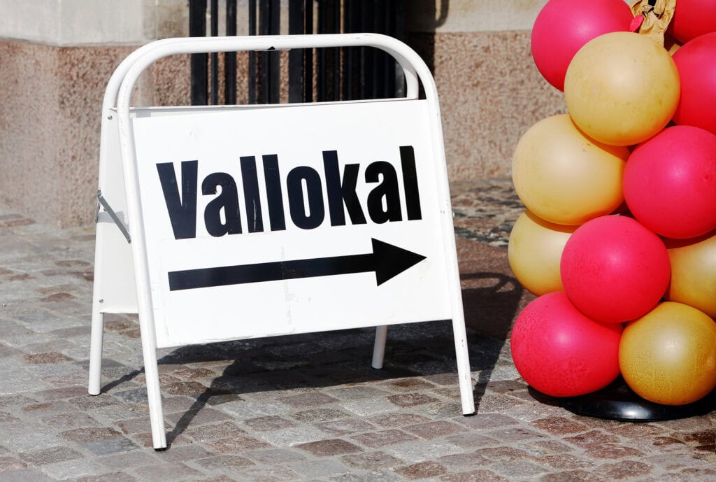 Bild på gaturpratare.